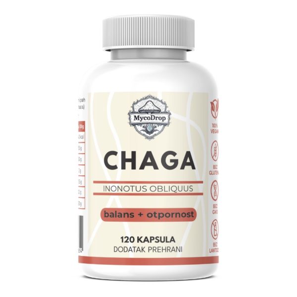 Chaga Kapsule (Inonotus obliquus) - 120 kapsula